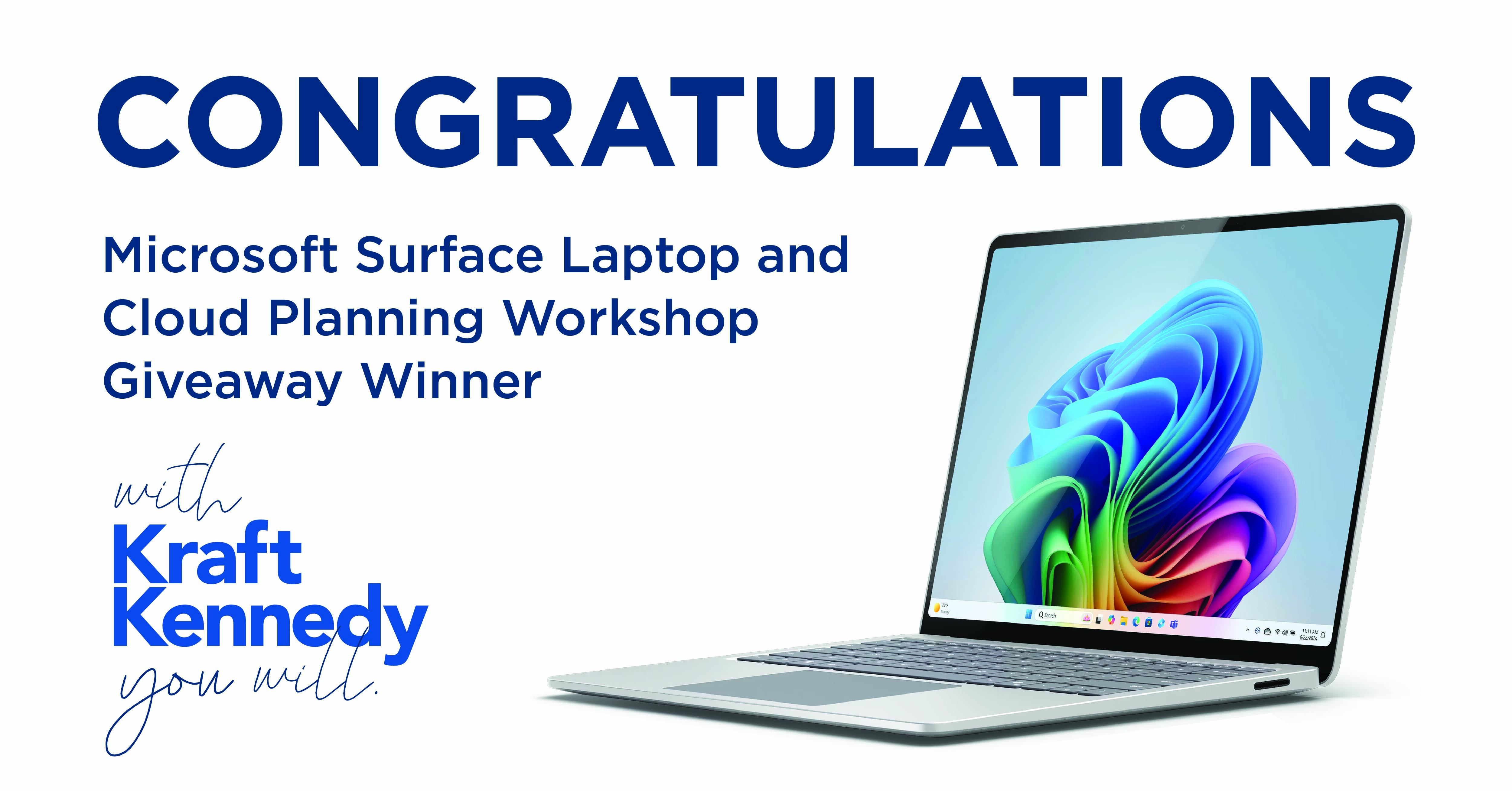 Surface Giveaway Winner ILTACON 2025